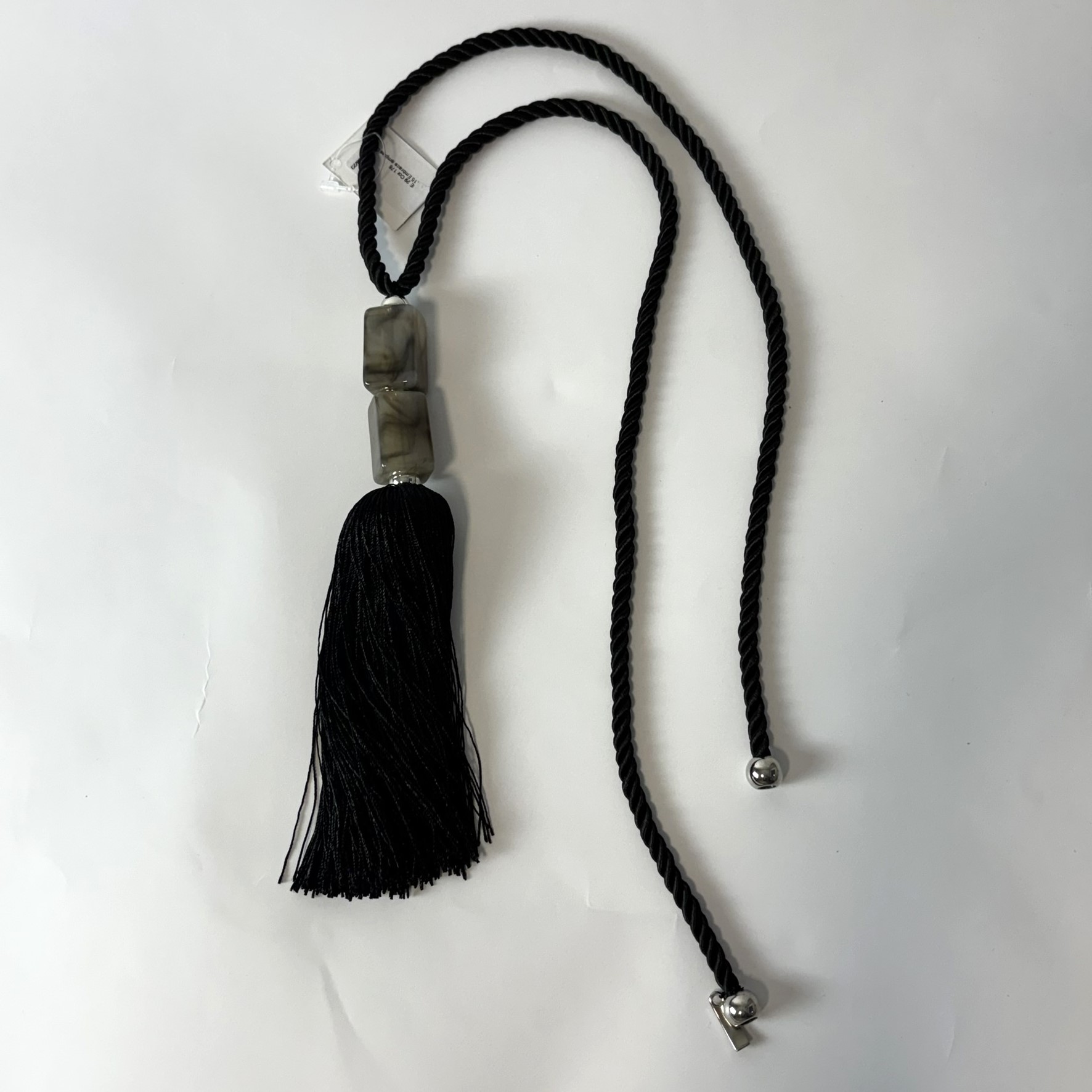 BRAÇADEIRA PARA CORTINA UNIQUE PRETA COM PEDRAS