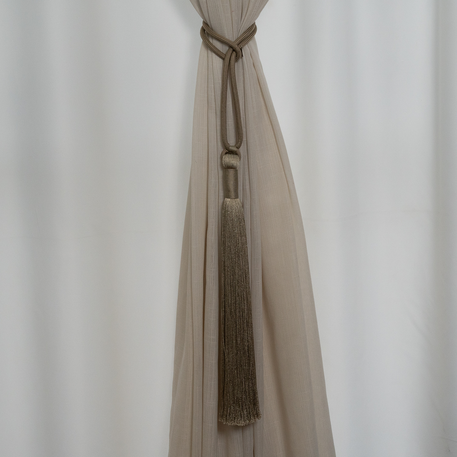 BRAÇADEIRA PARA CORTINA ELEGANCE BEGE