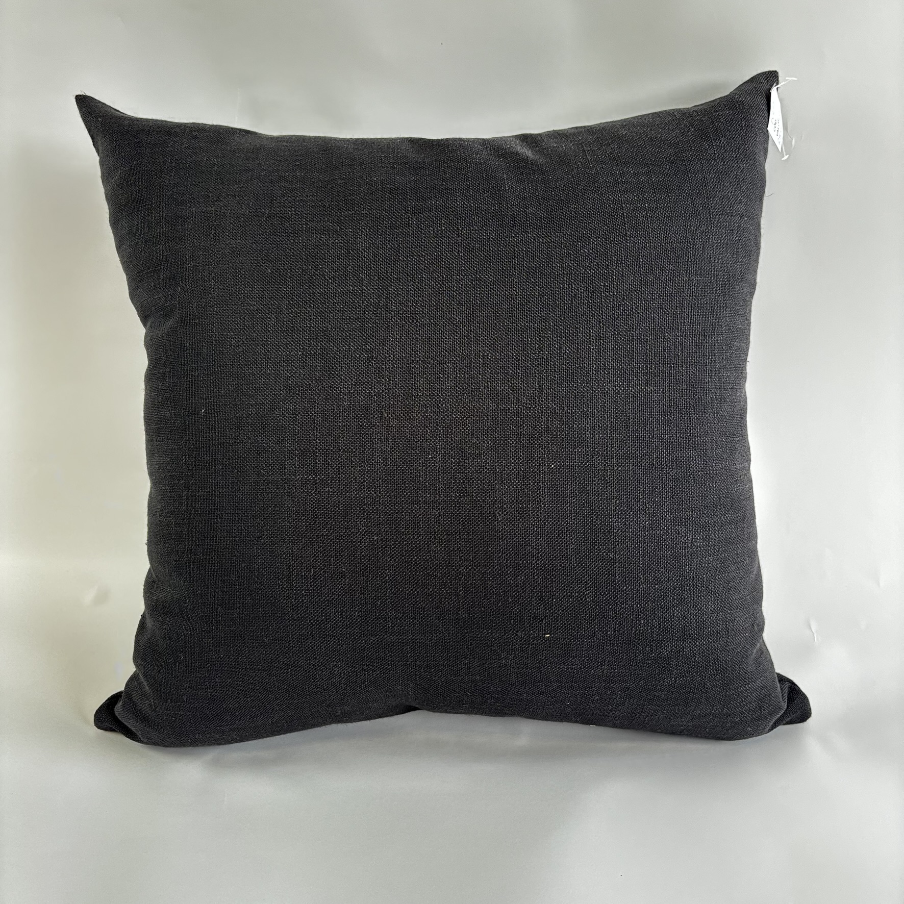 CAPA PARA ALMOFADA 50X50 LINHO PRETO