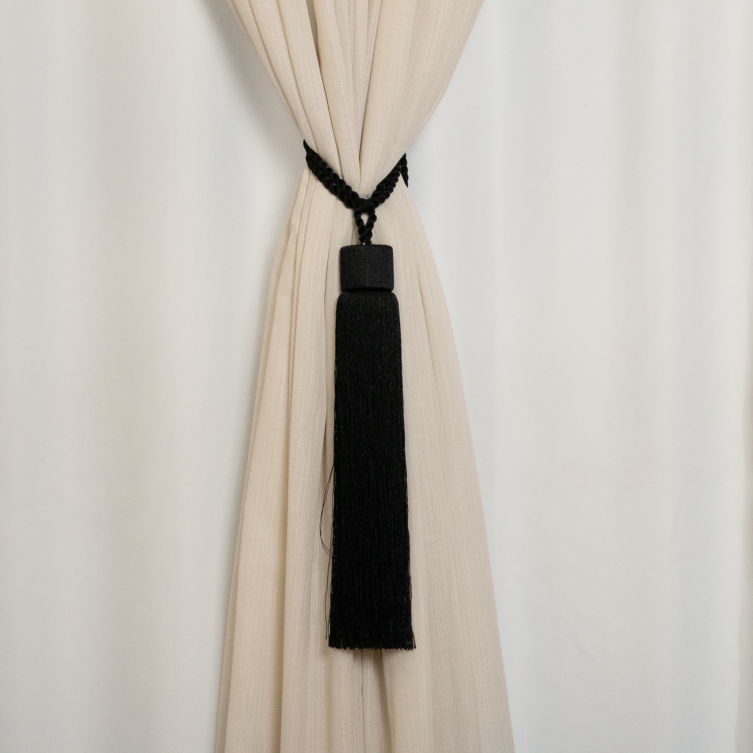 BRAÇADEIRA PARA CORTINA EXCLUSIV PRETO