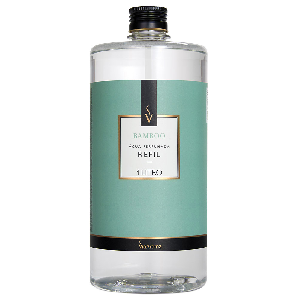 REFIL VIA AROMA 1LT AGUA PERF. CLASSICA BAMBOO