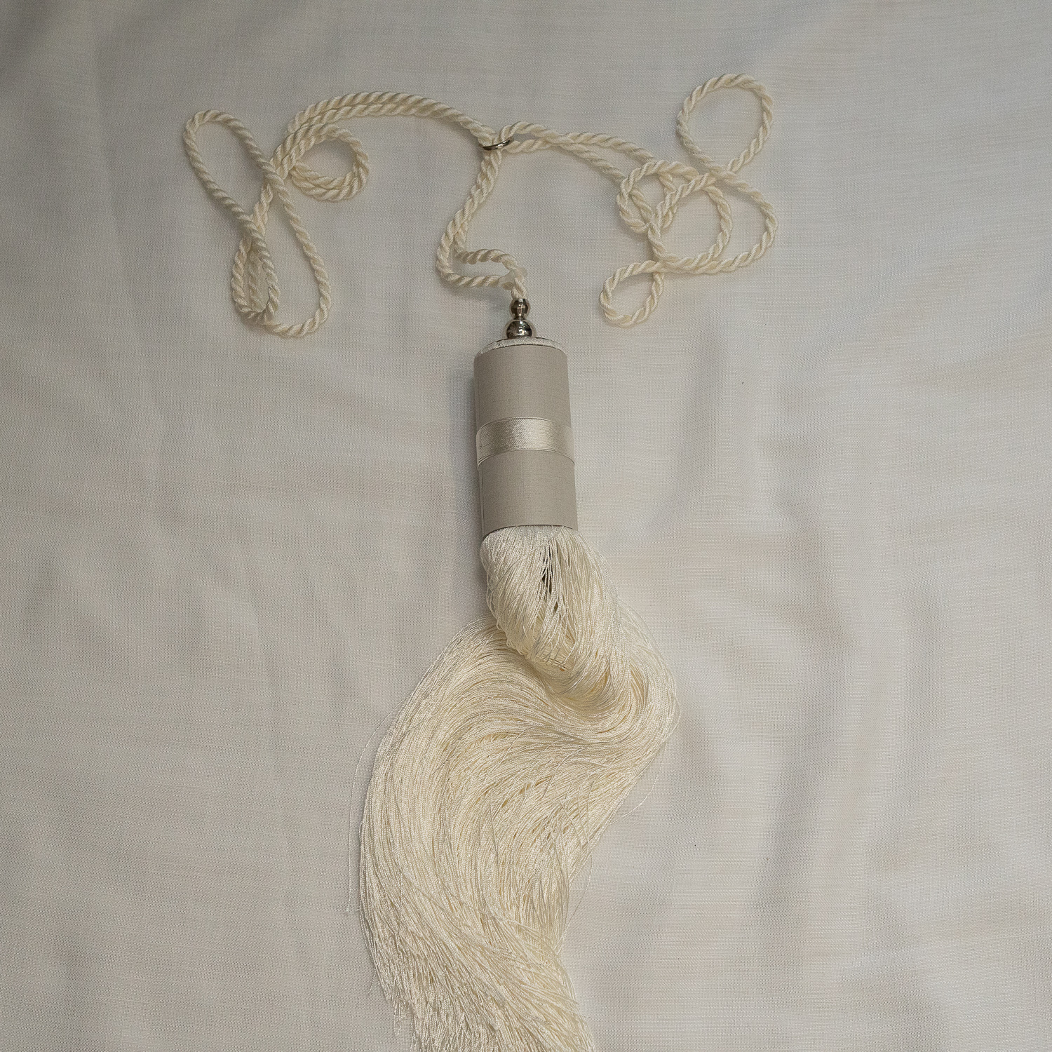 BRAÇADEIRA PARA CORTINA OFF WHITE
