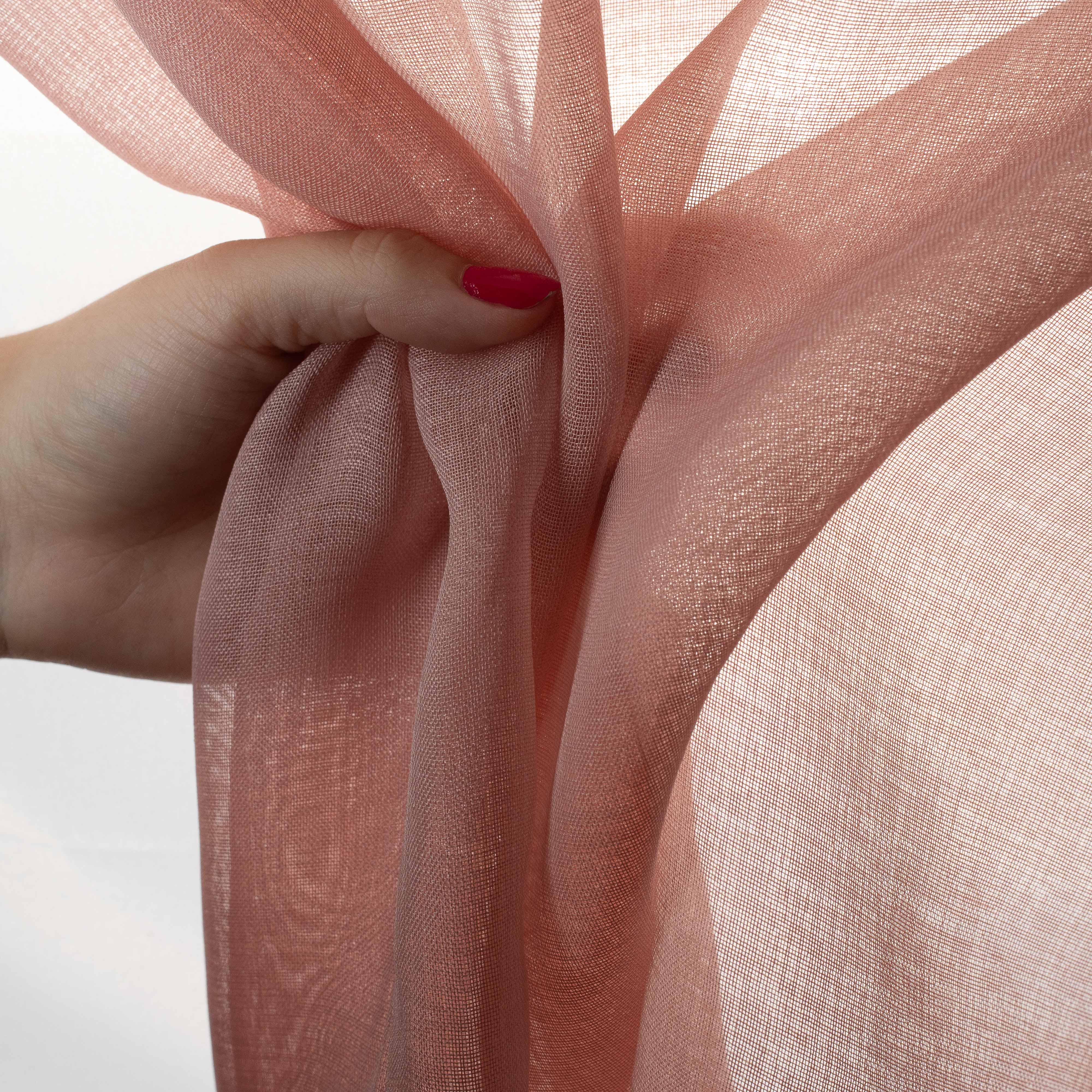 TECIDO PARA CORTINA VOIL DOLLY 07 ROSE