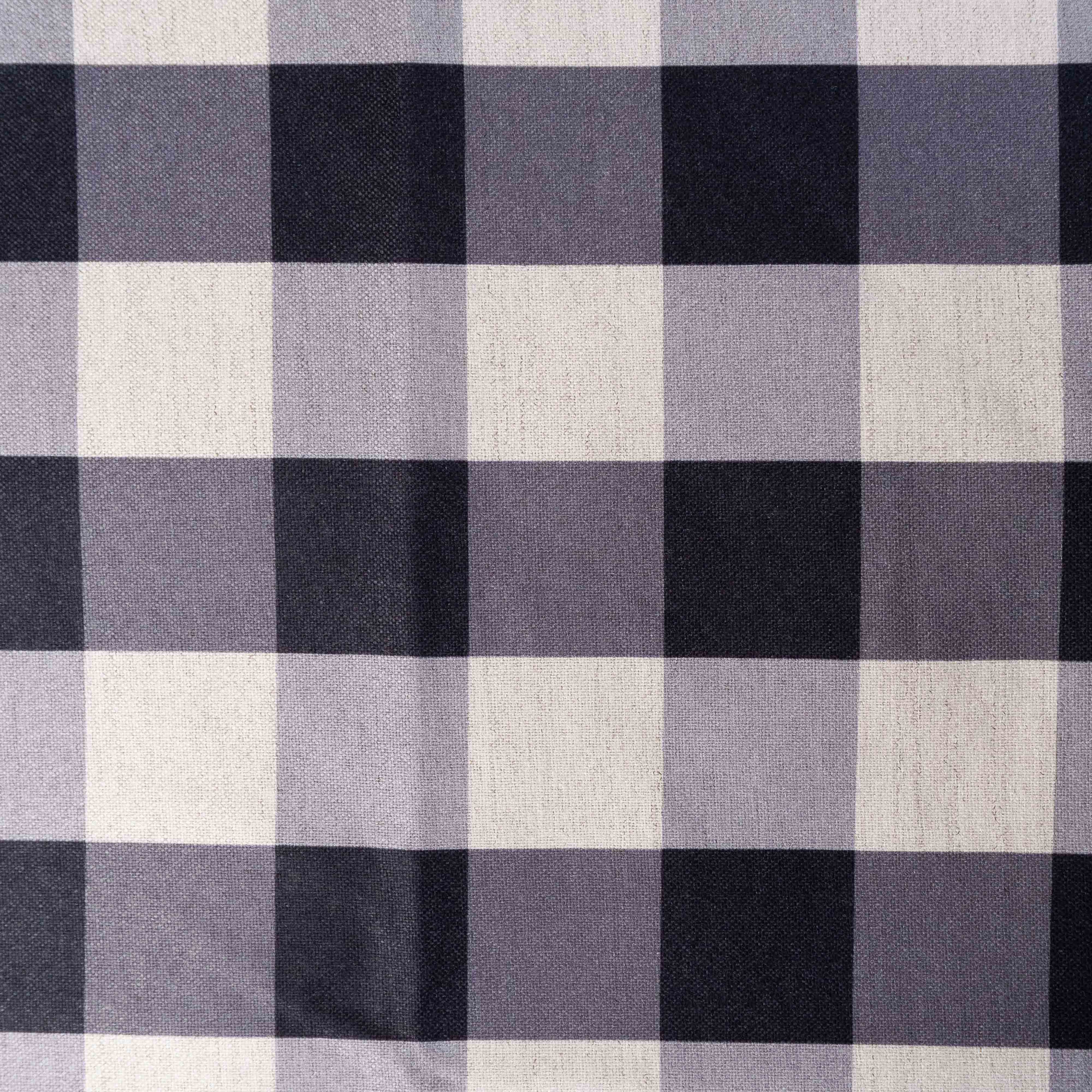 LINEN XADREZ GRANDE PRETO  D04 C11