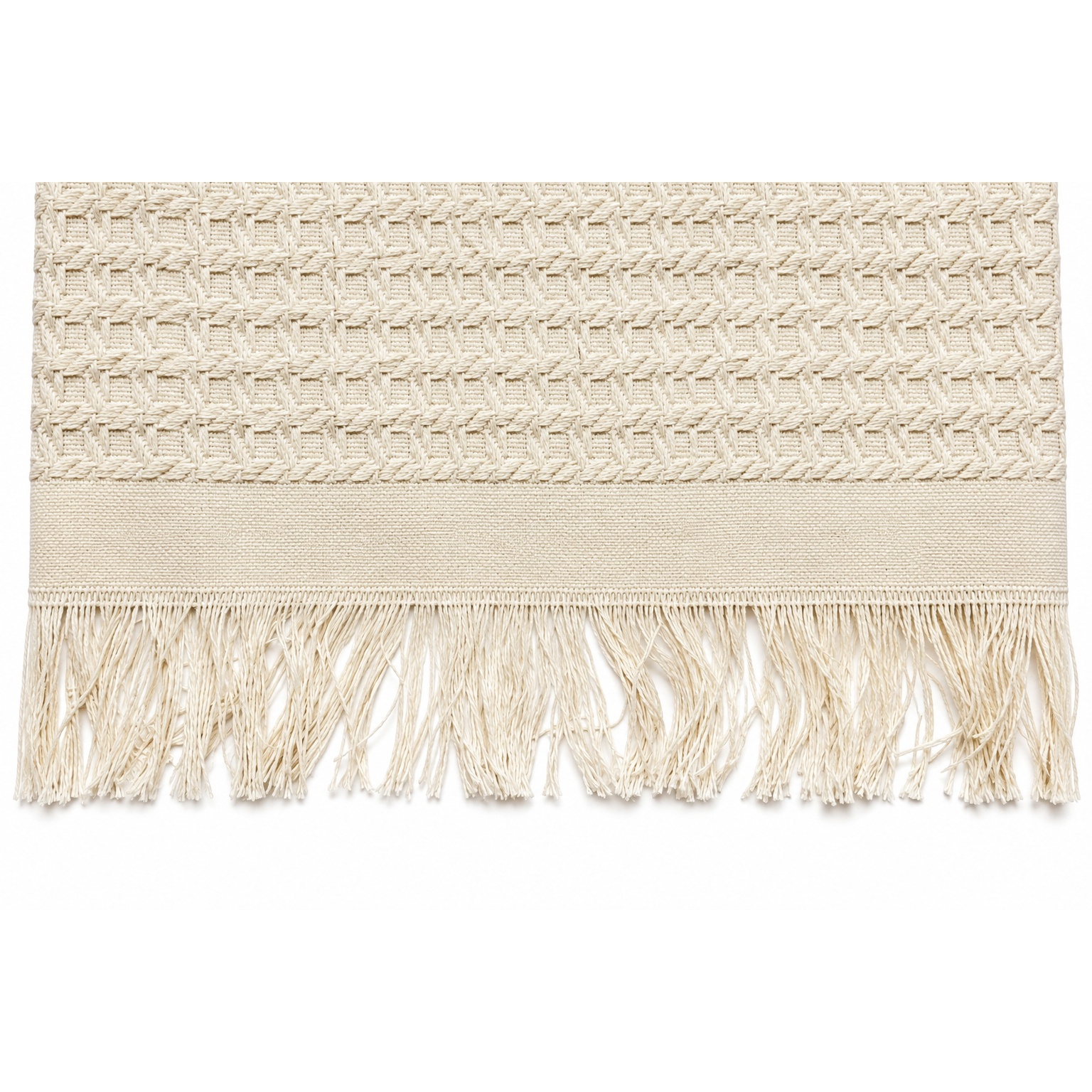 MANTA LOLA 1.50X2.10M - marfim com fendi