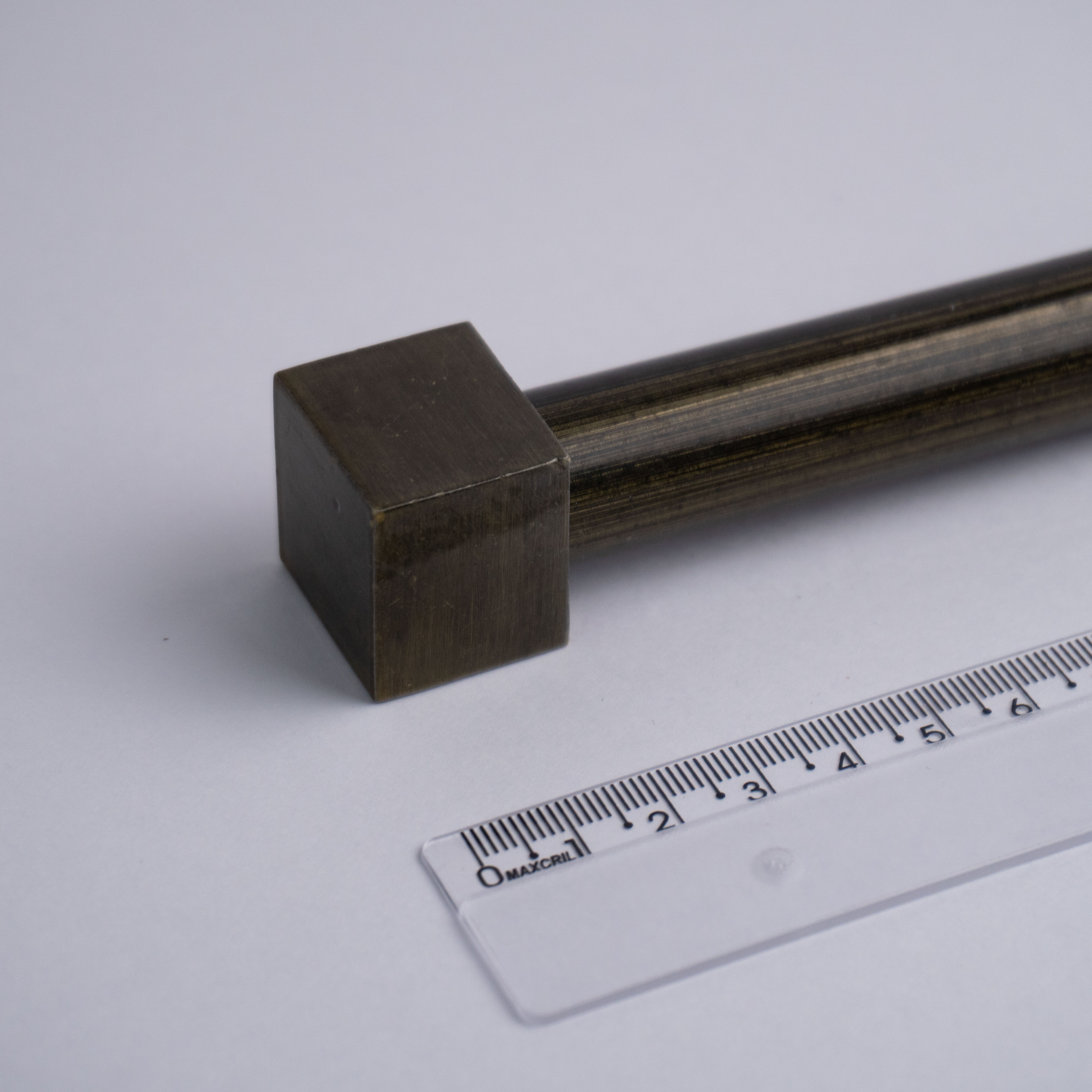 PONTEIRA PARA VARÃO DE 19mm TAMPA QUADRADA