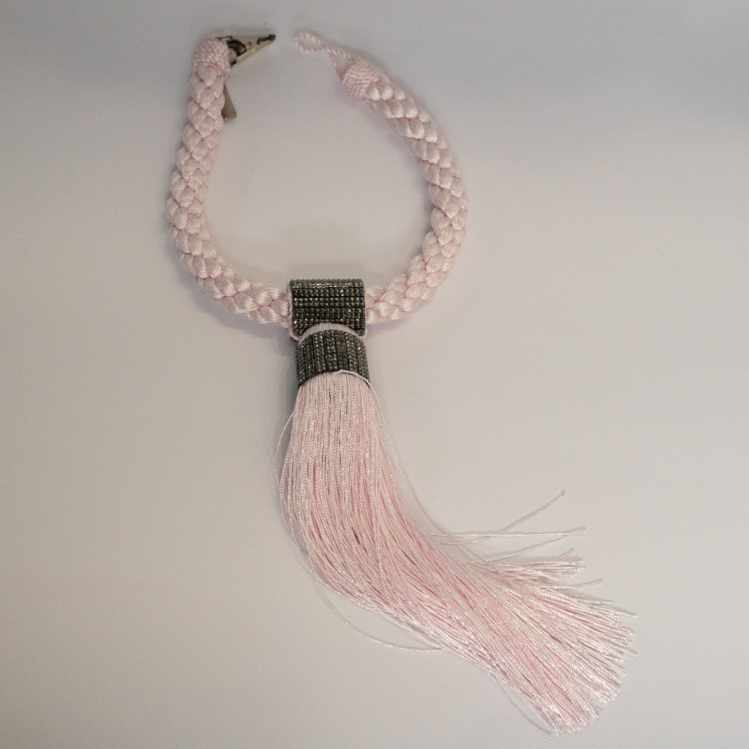 BRAÇADEIRA PARA CORTINA ROSA