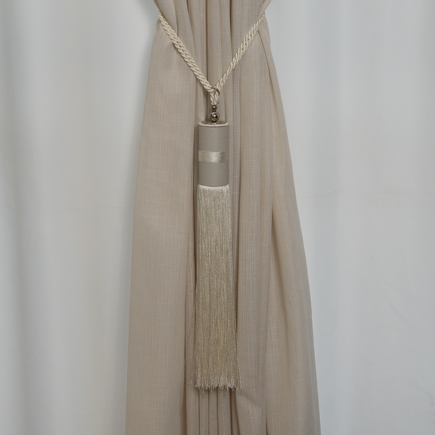 BRAÇADEIRA PARA CORTINA OFF WHITE