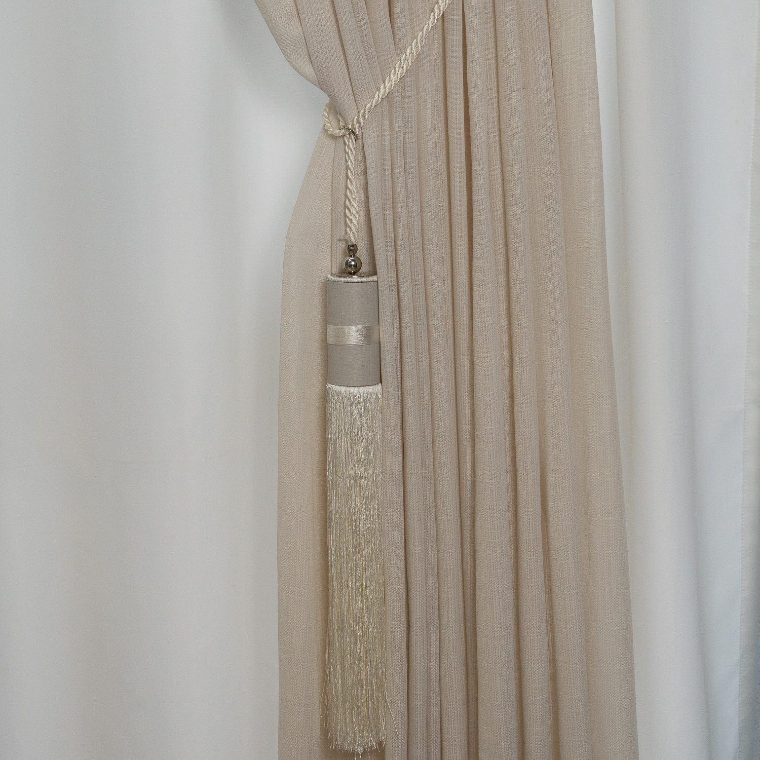 BRAÇADEIRA PARA CORTINA OFF WHITE
