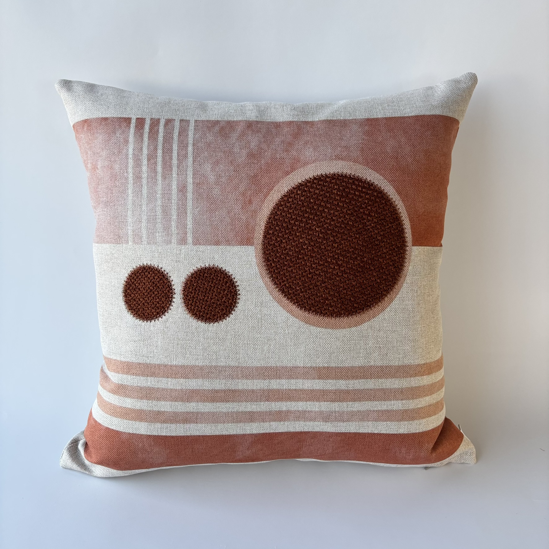 CAPA ALMOF GEOMETRICA 1 43X43 TERRA