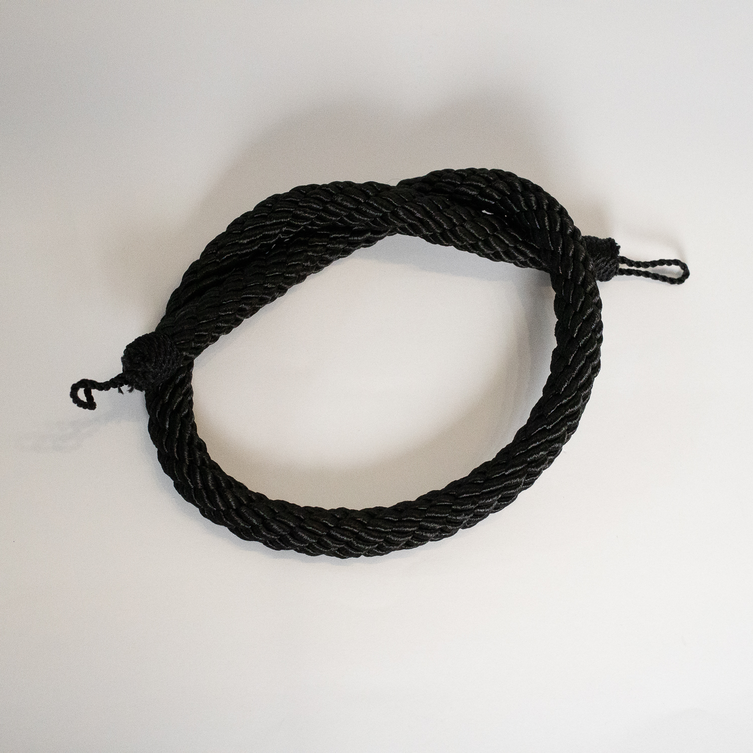 BRAÇADEIRA PARA CORTINA CORDA PRETA 