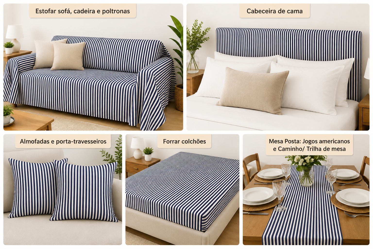 LINEN LISTRA FINA PRETO D01 C11