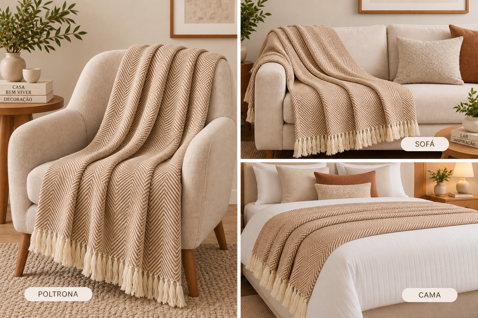 MANTA 1.20X1.45 - chevron taupe