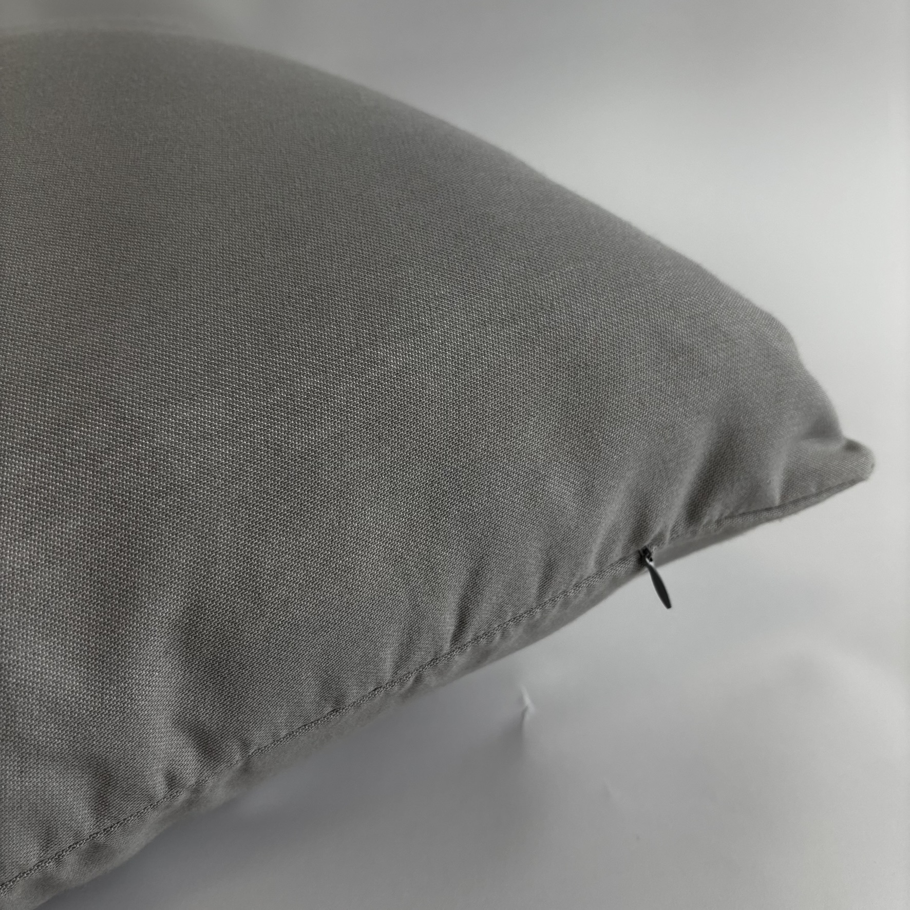 CAPA PARA ALMOFADA 50 X 50 CM  ALGODÃO BEGE CLARO