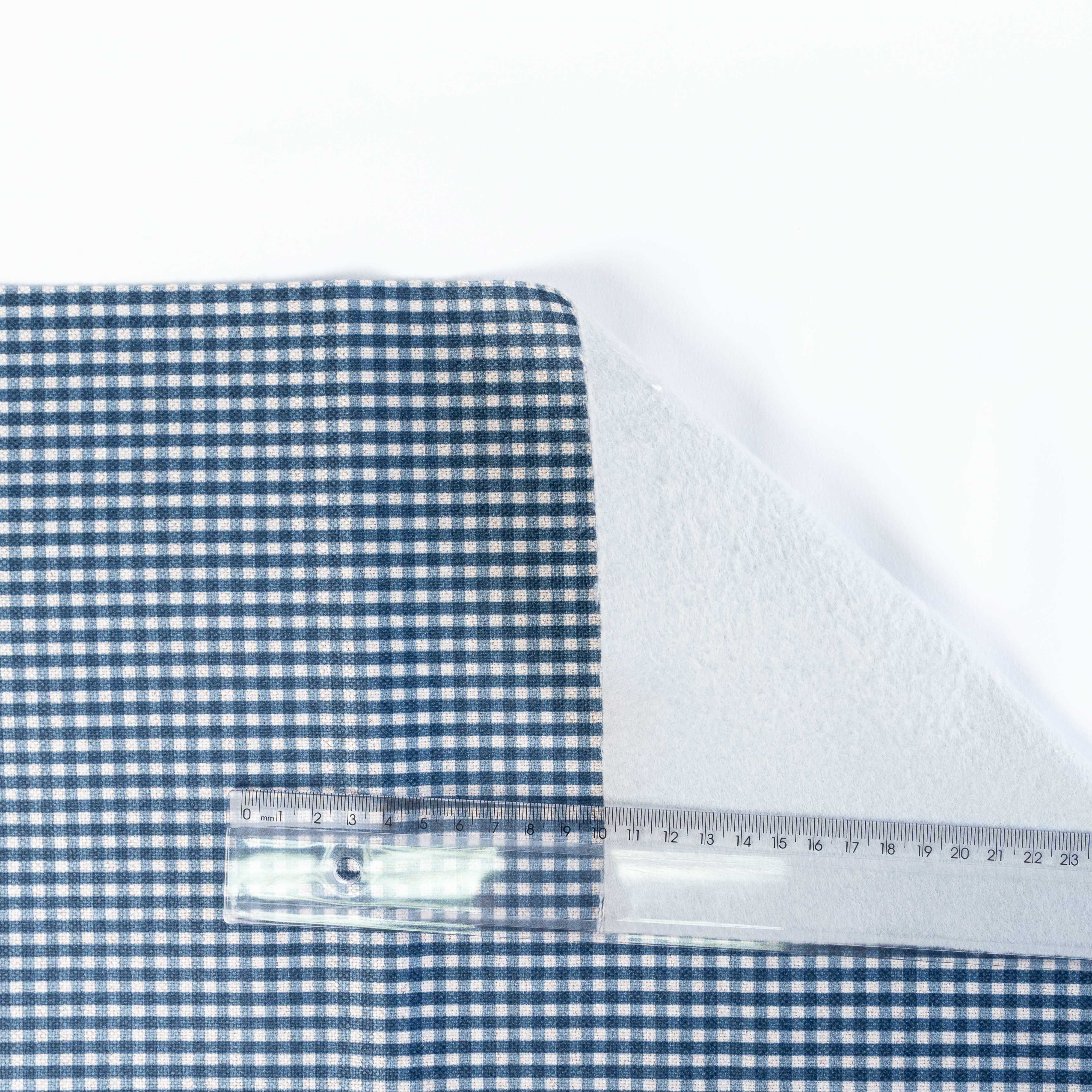LINEN  XADREZ PEQUENO MARINHO D02 C24