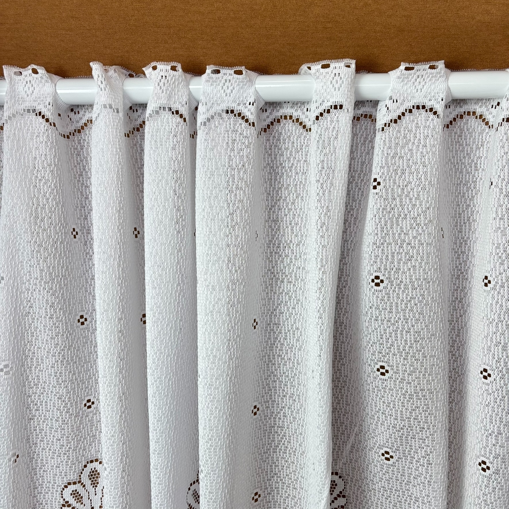 RENDA BICO CLASSICA BRANCA 1MT