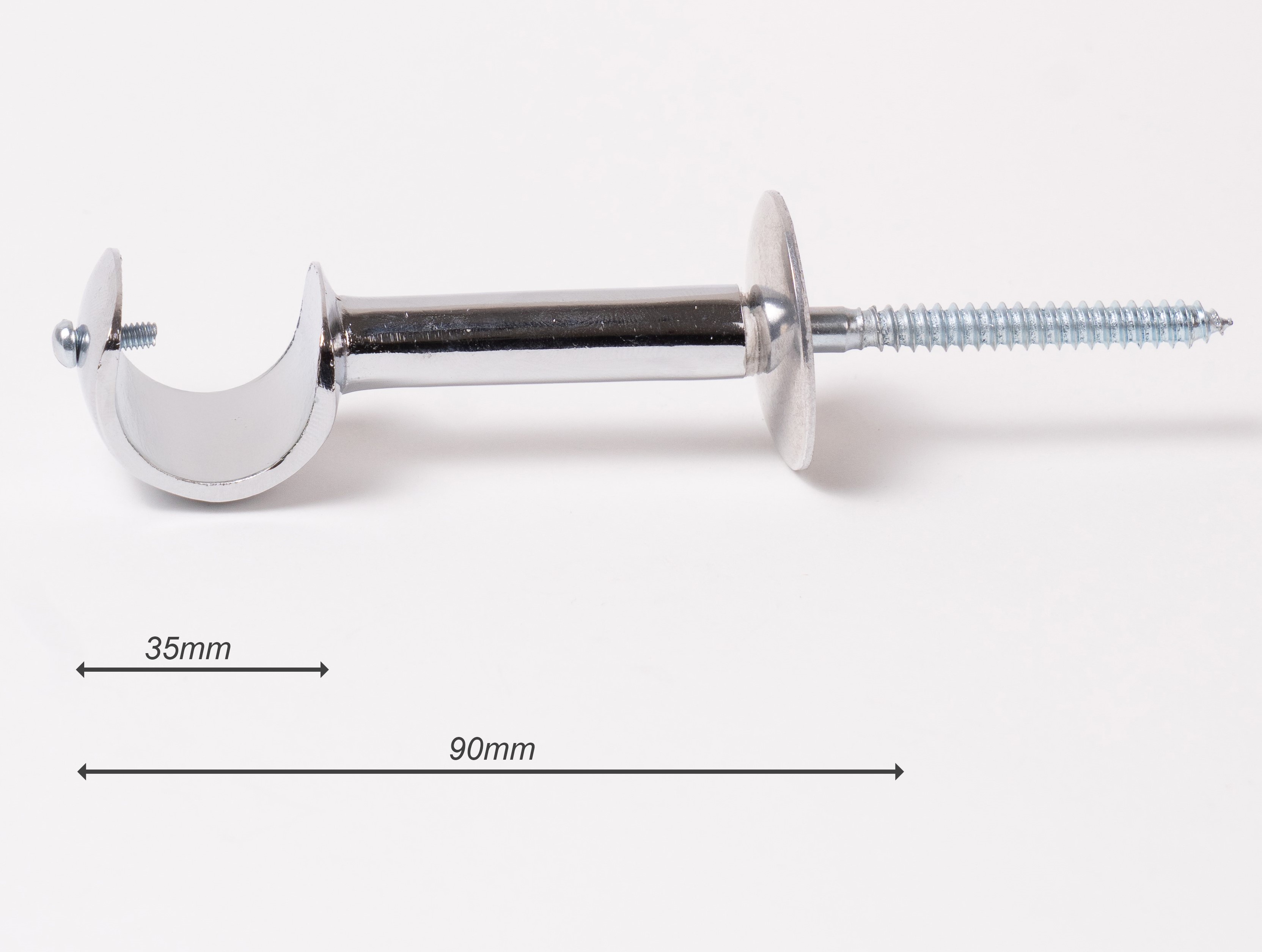 SUPORTE DE PAREDE PARA VARÃO DE 19mm