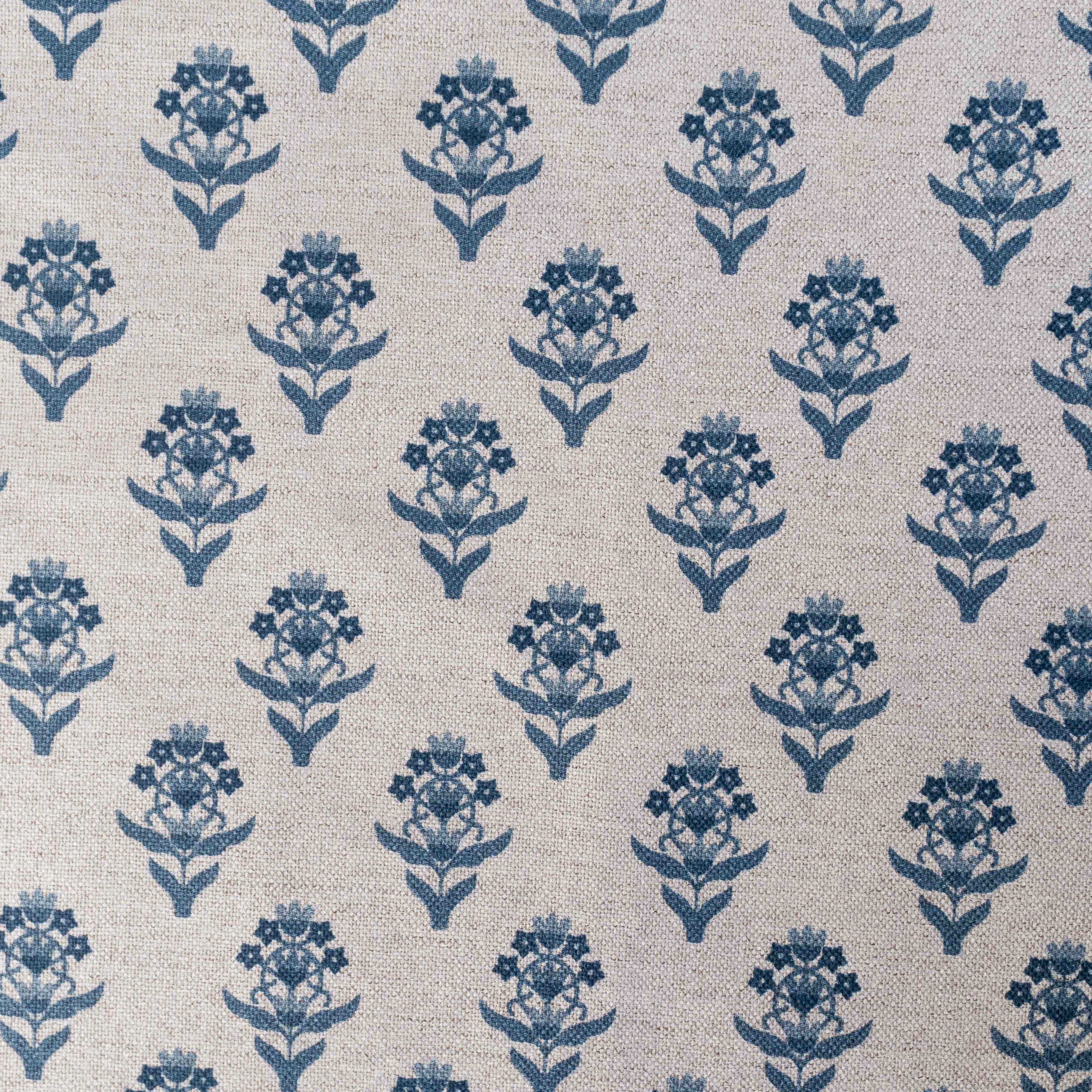 LINEN  ESTAMPA FLOR DE LIS MARINHO D05 C24
