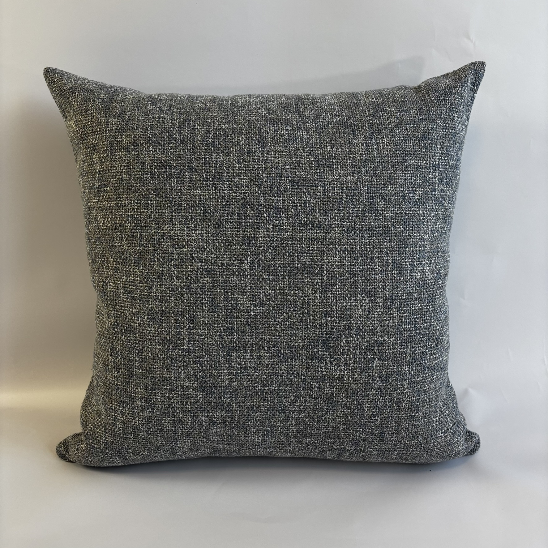 CAPA PARA ALMOFADA 50 X 50 CM TRAMADO MESCLADO LE CLERC AZUL