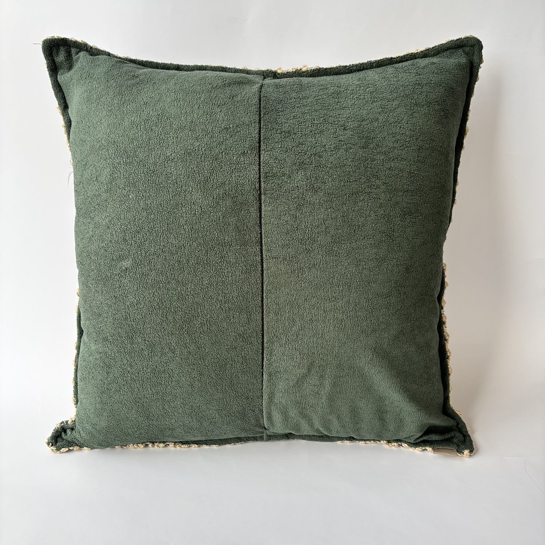 CAPA ALMOF CROCHE CRISTAL VERDE 50X50