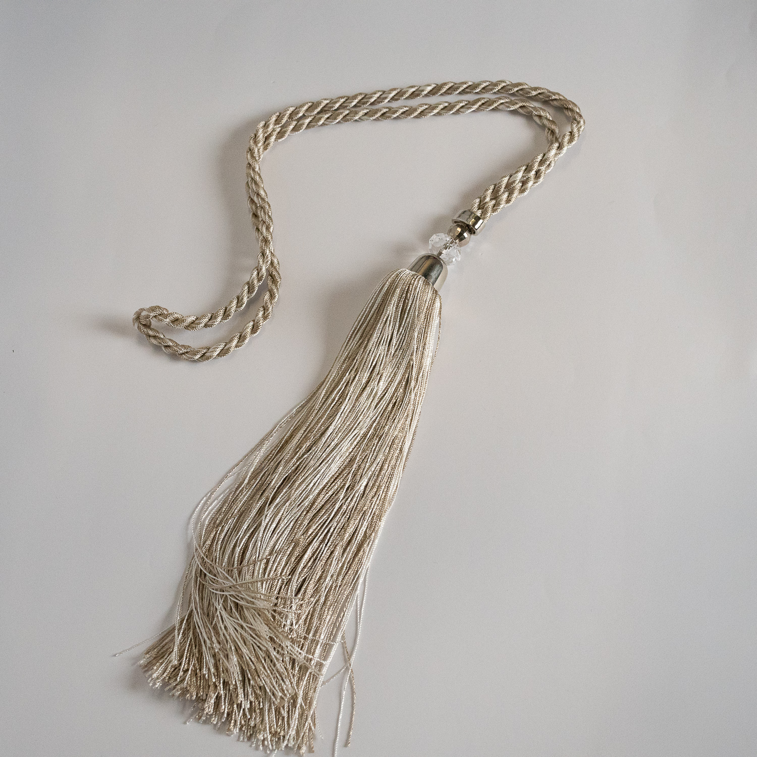 BRAÇADEIRA PARA CORTINA BEGE