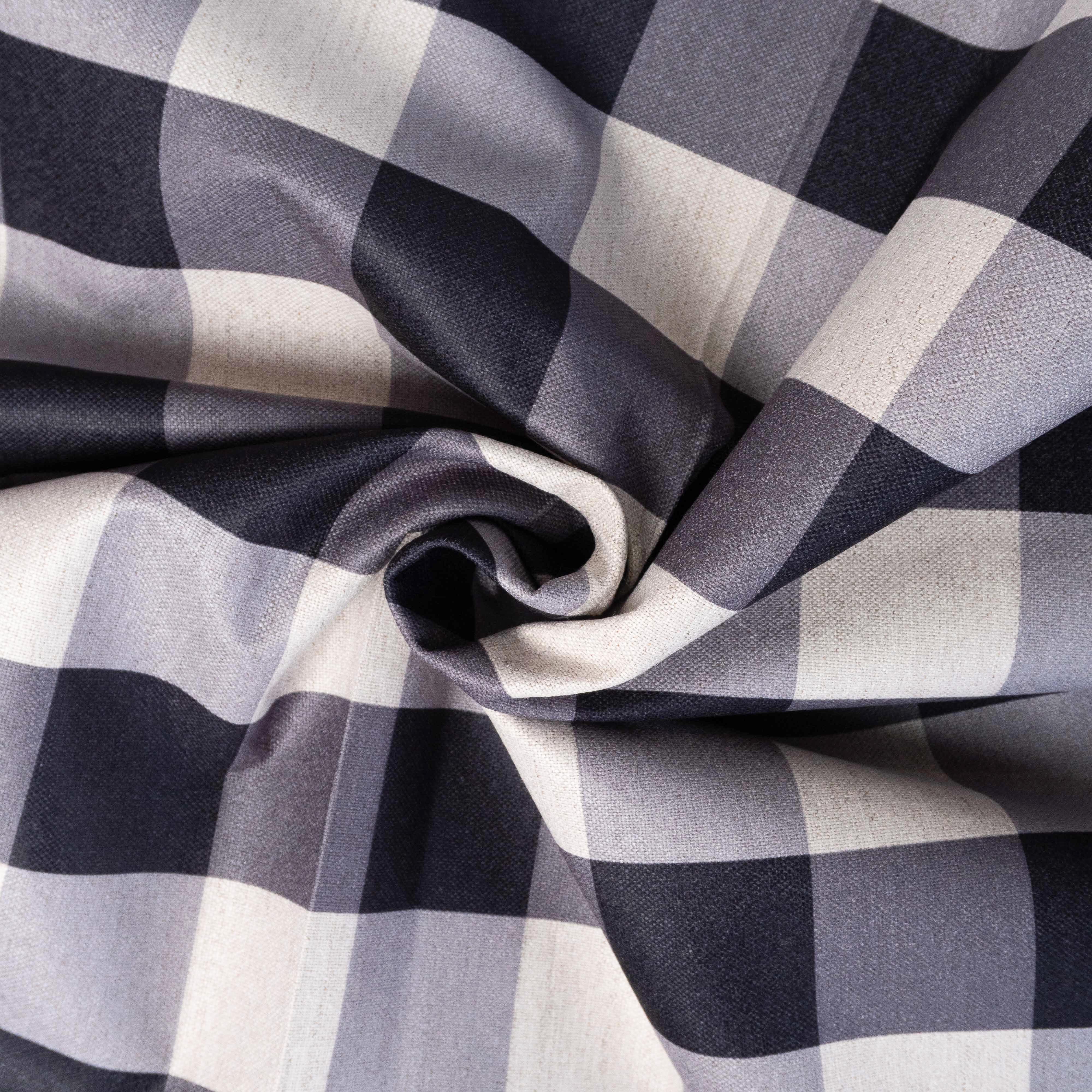LINEN XADREZ GRANDE PRETO  D04 C11