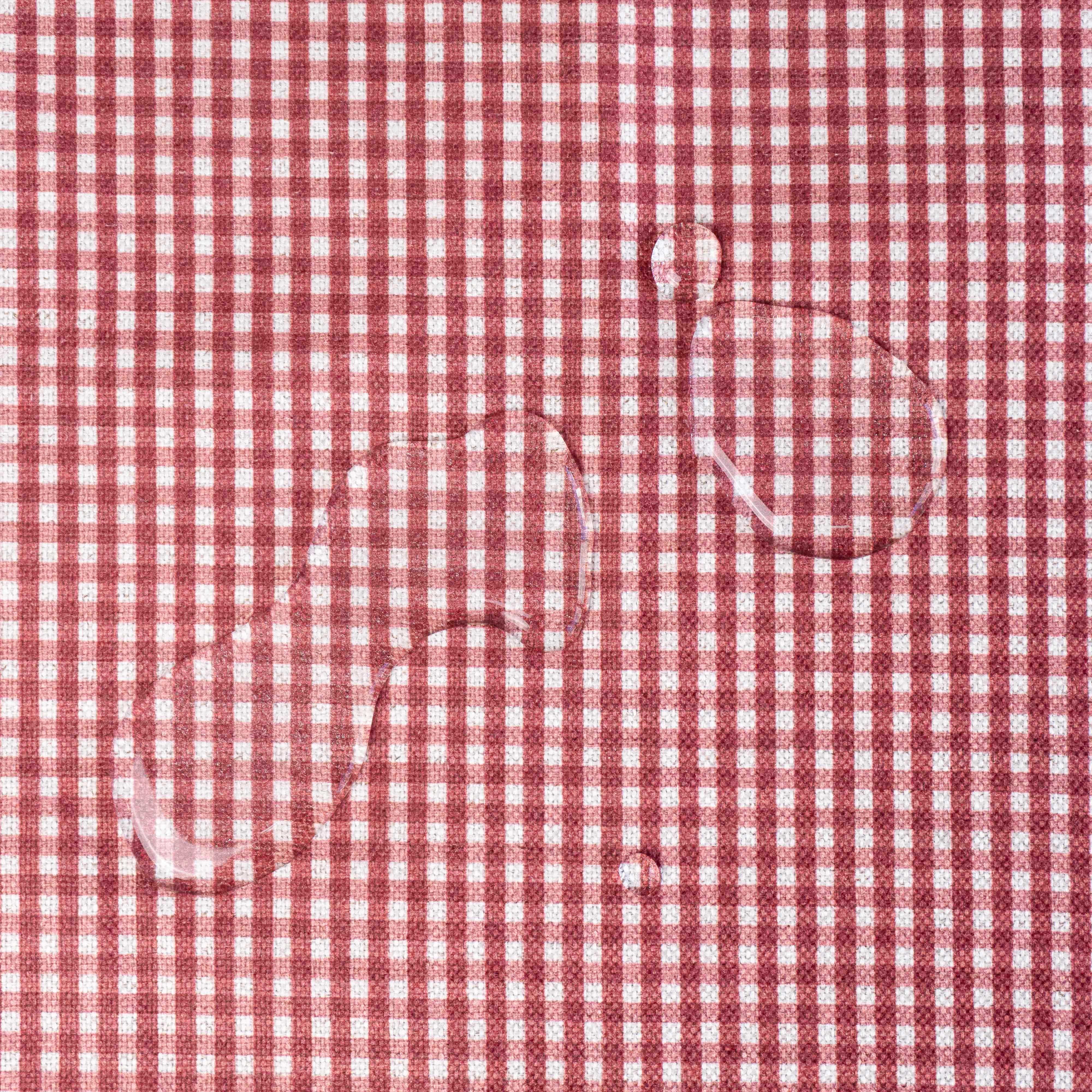 LINEN XADREZ PEQUENO CEREJA D02  C26