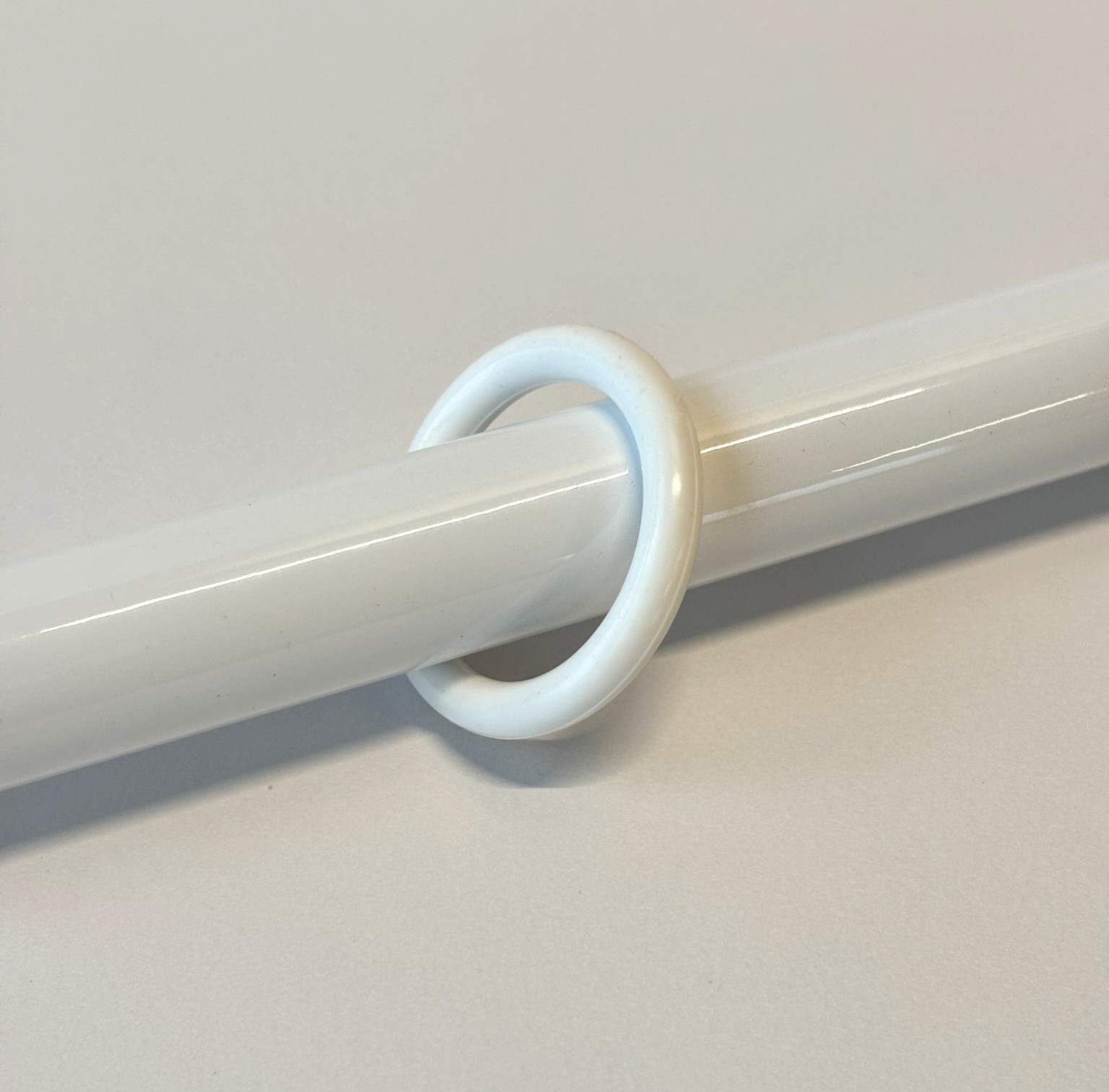 ARGOLA BRANCA 19mm PLASTICA