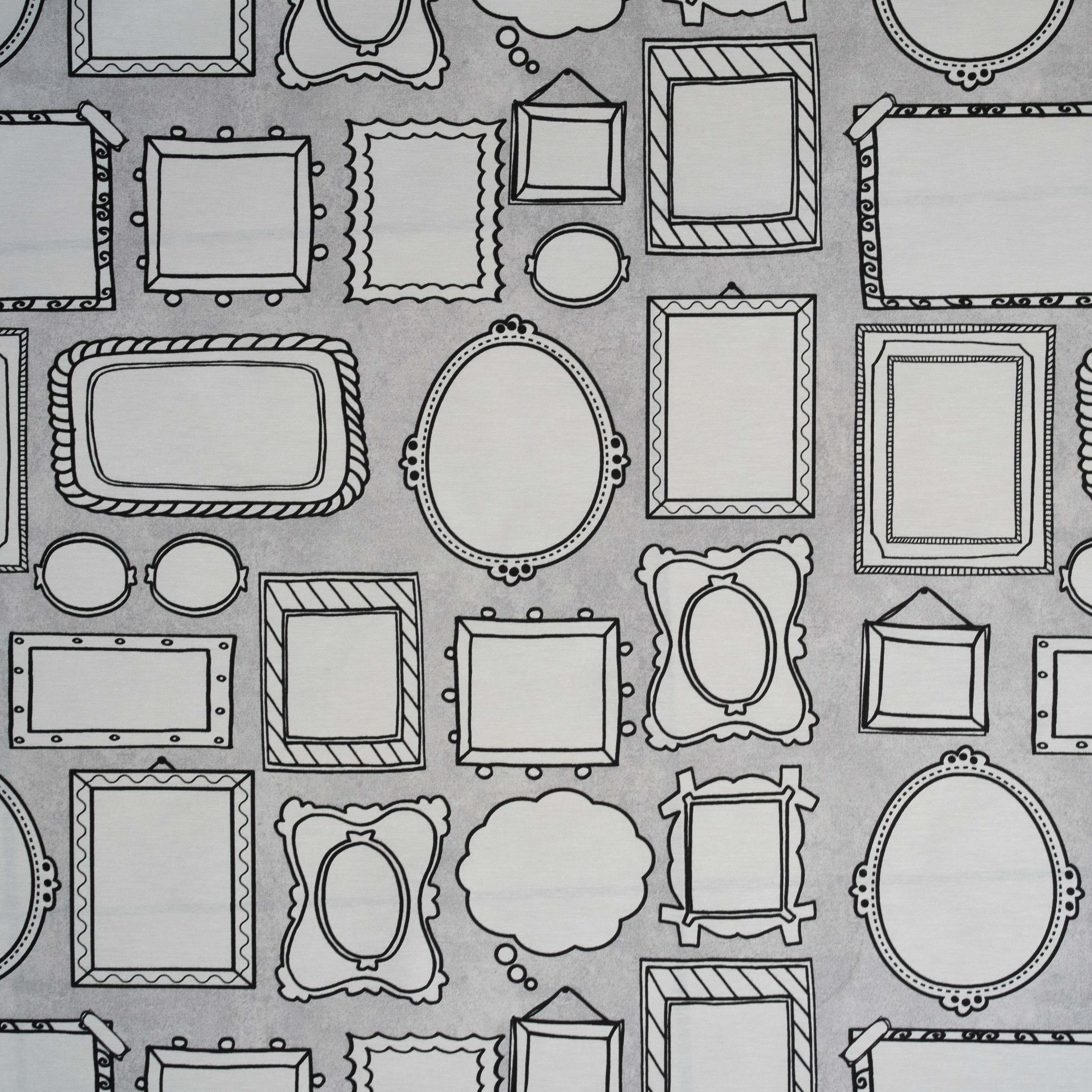 FRAME MOLDURAS CINZA