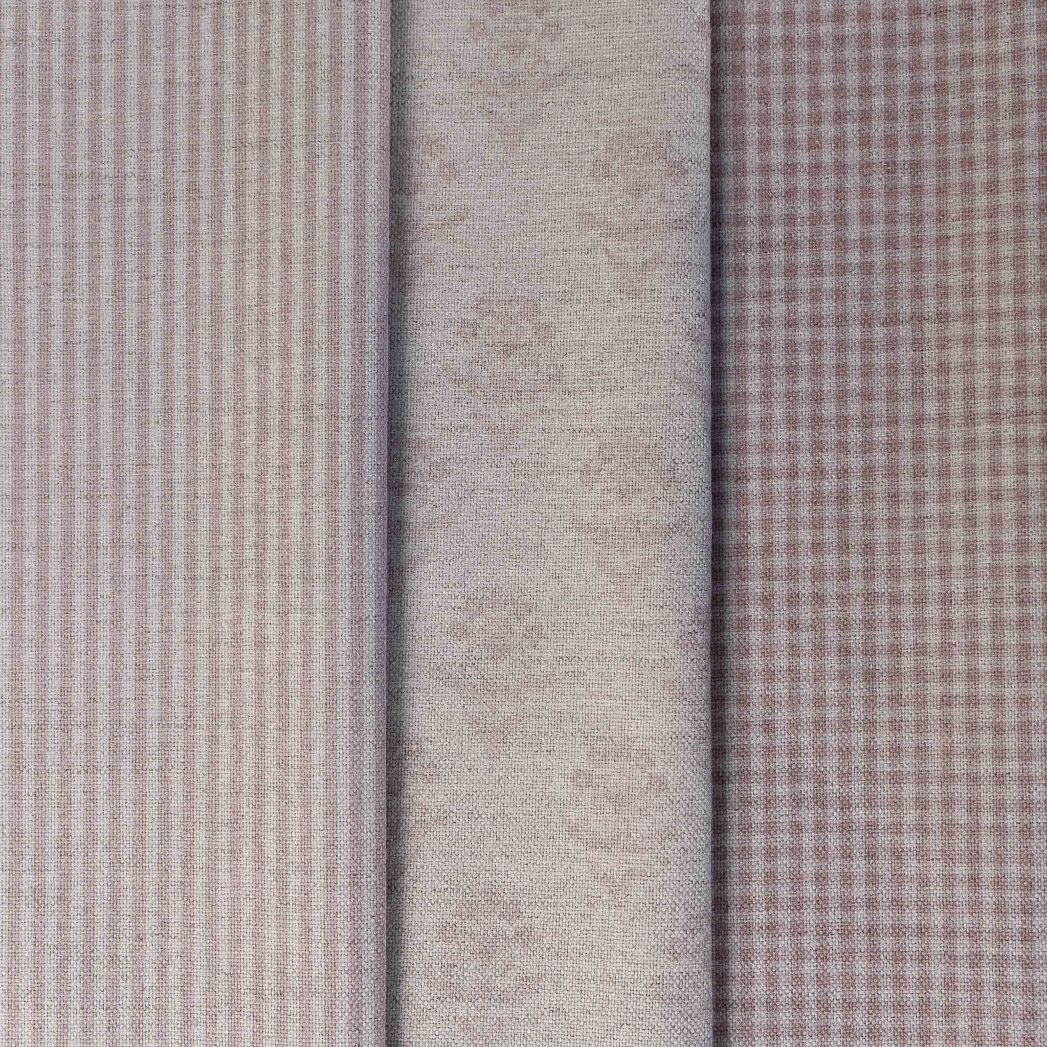 LINEN  LISTRA FINA ROSA D01 C07