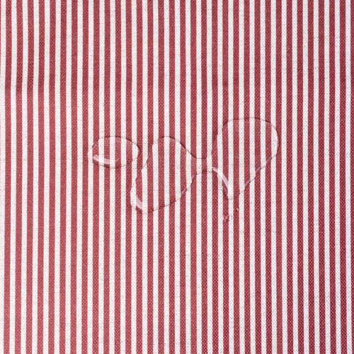 TECIDO PARA ESTOFARIA E DECORAÇÃO LINEN LISTRA FINA TERRACOTA D01 C05