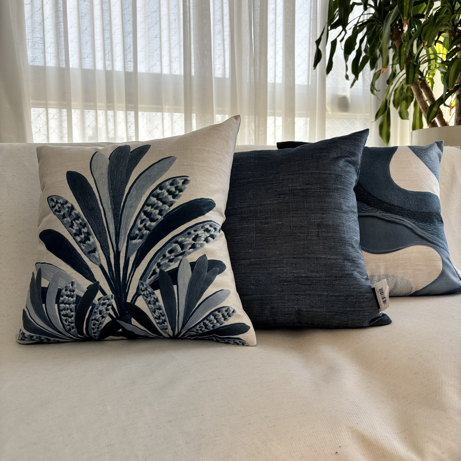 CONJUNTO ALMOFADAS AZUL