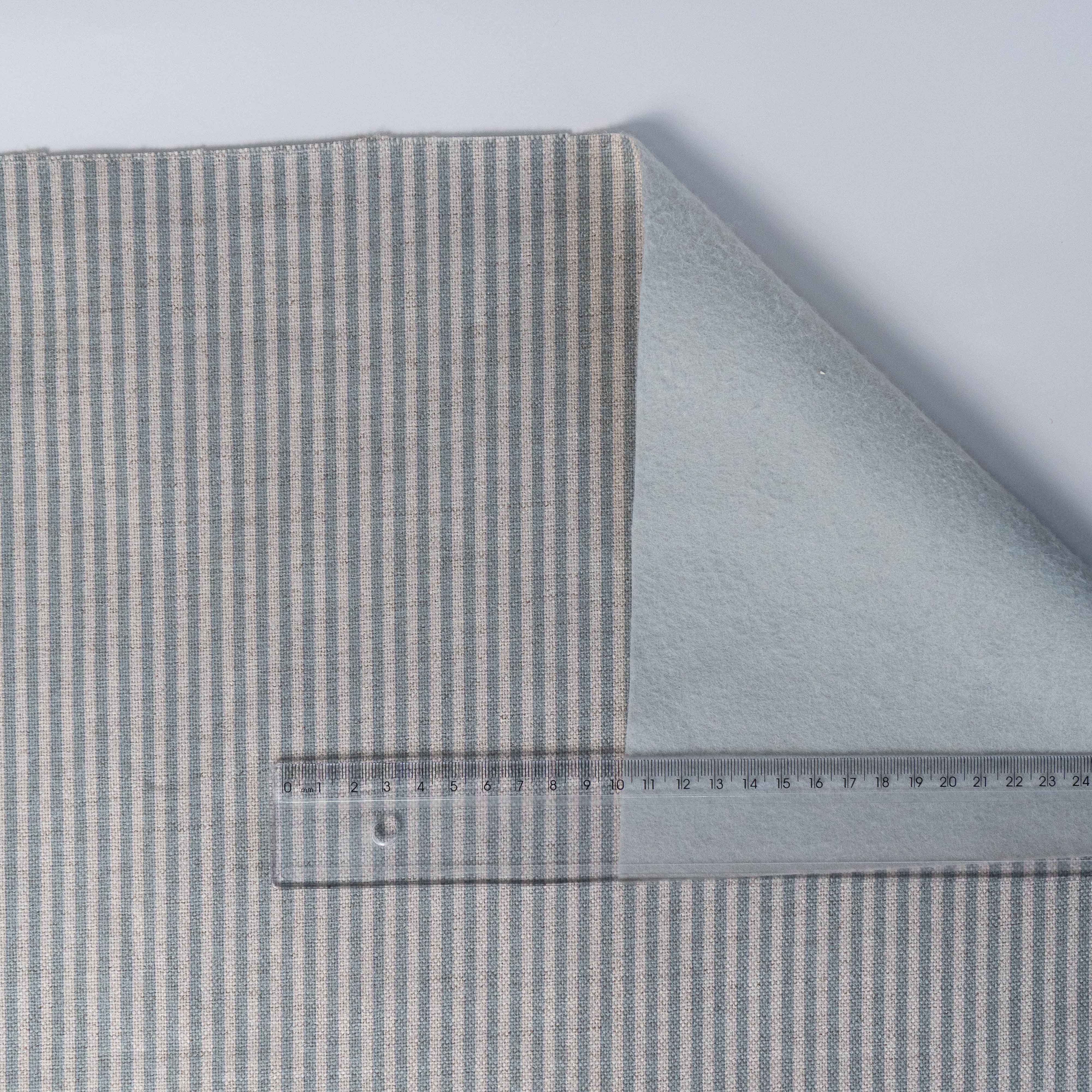 LINEN  LISTRA FINA VERDE ÁGUA D01 C21