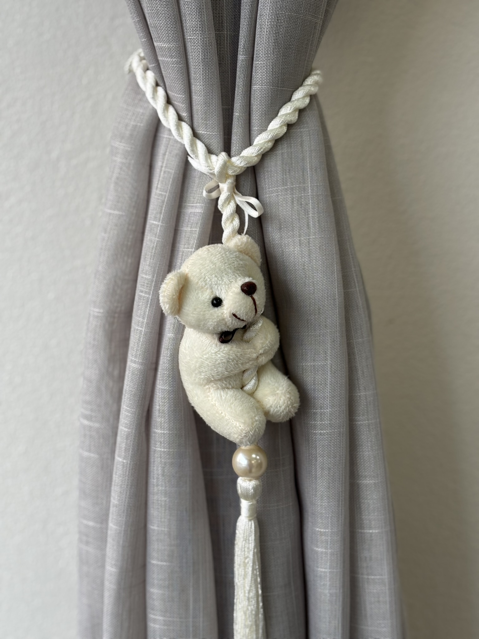 BRA&Ccedil;ADEIRA PARA CORTINA URSO