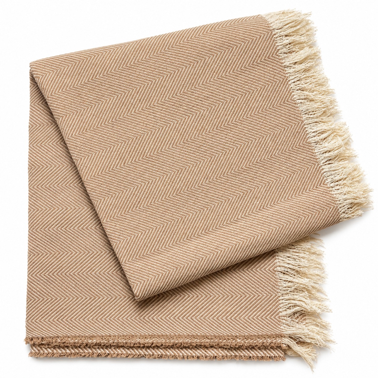 MANTA 1.20X1.45 - chevron taupe