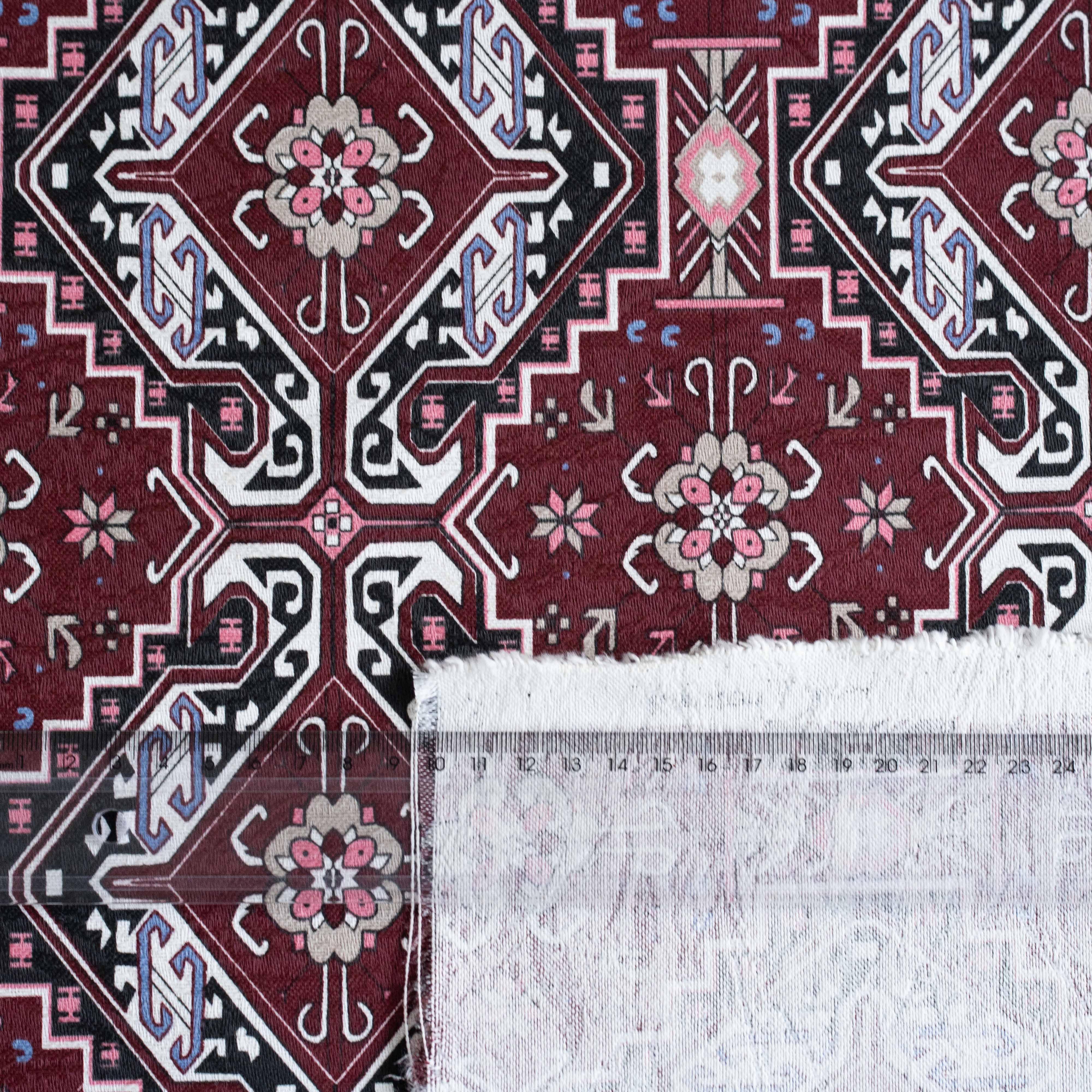 TECIDO PARA ESTOFARIA ESTAMPADO ALEKSIS BORDO