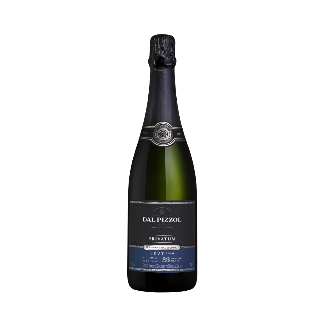 Espumante Privatum Brut Método Tradicional 2021- Dal Pizzol 