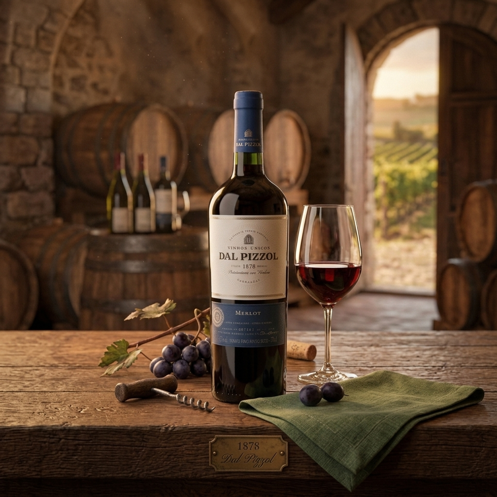 Vinho Tinto Dal Pizzol Merlot 2022