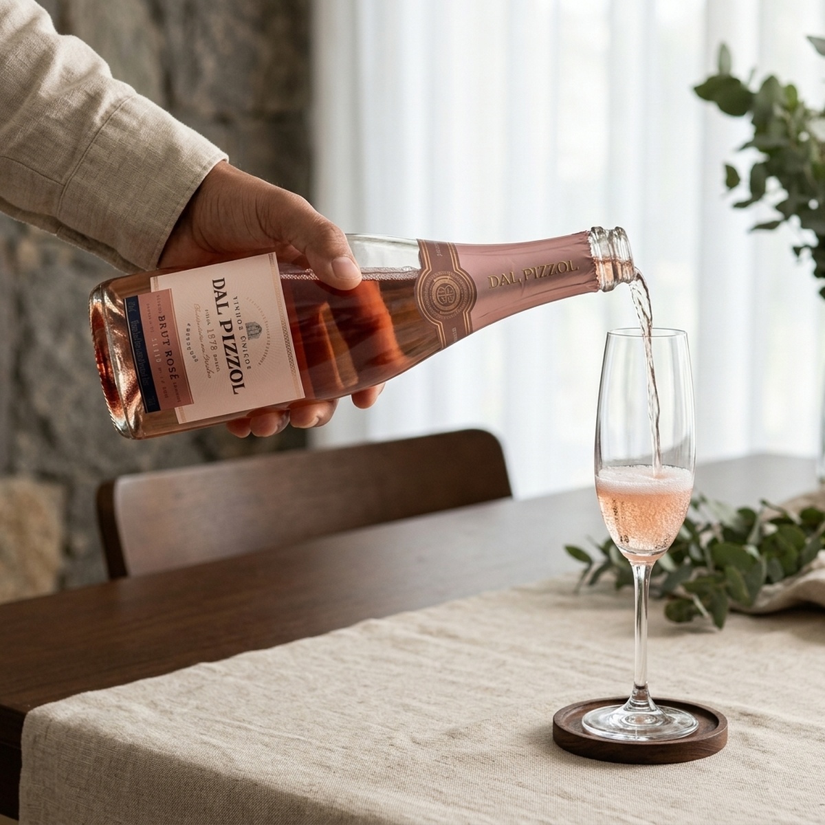 Espumante Dal Pizzol Brut Rosé Charmat