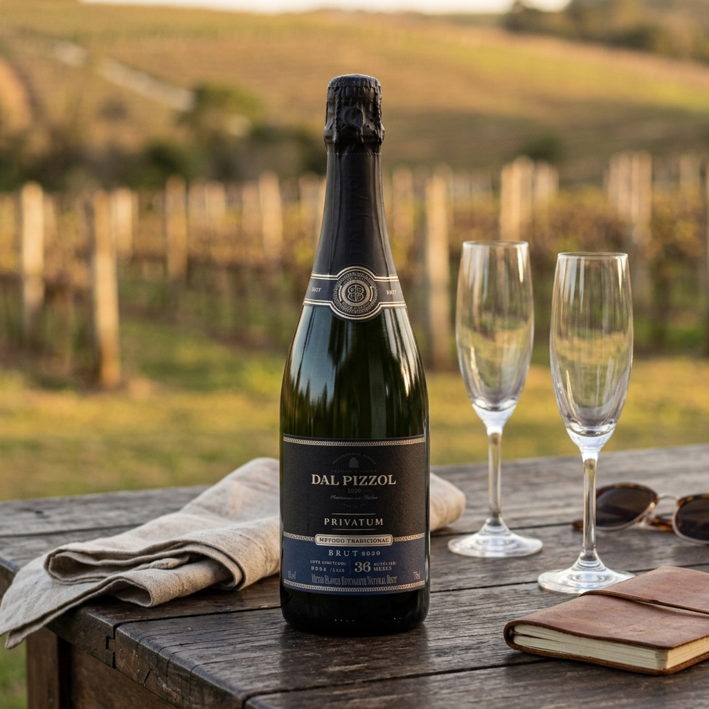 Espumante Privatum Brut M&eacute;todo Tradicional 2021- Dal Pizzol 
