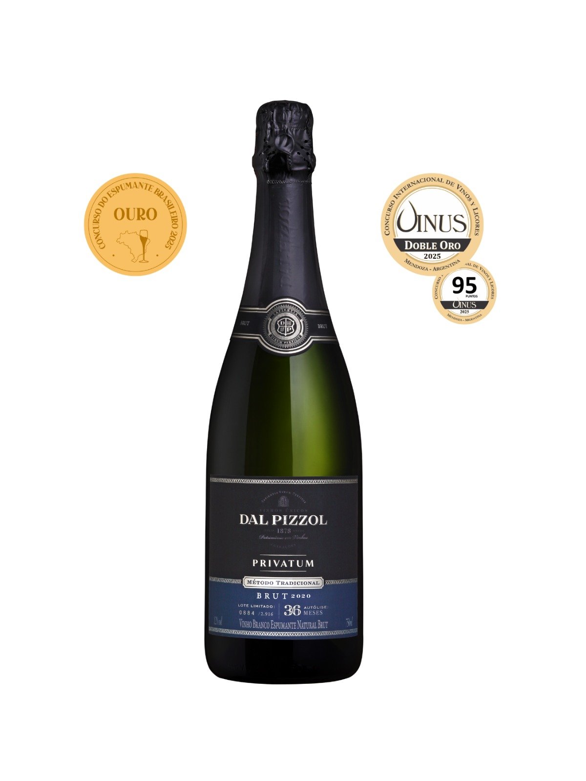 Espumante Privatum Brut M&eacute;todo Tradicional &ndash; Dal Pizzol