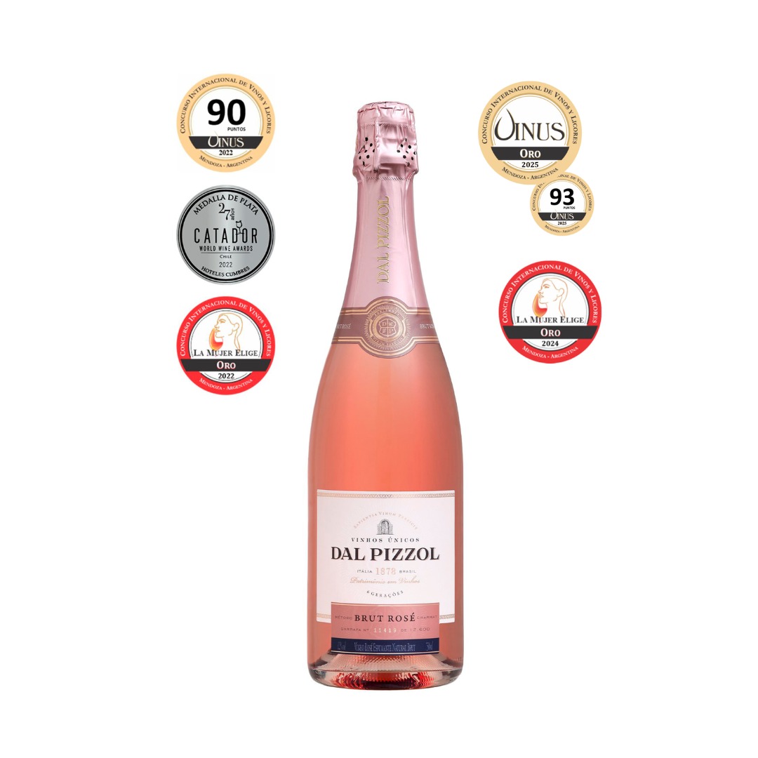 Espumante Dal Pizzol Brut Ros&eacute; Charmat