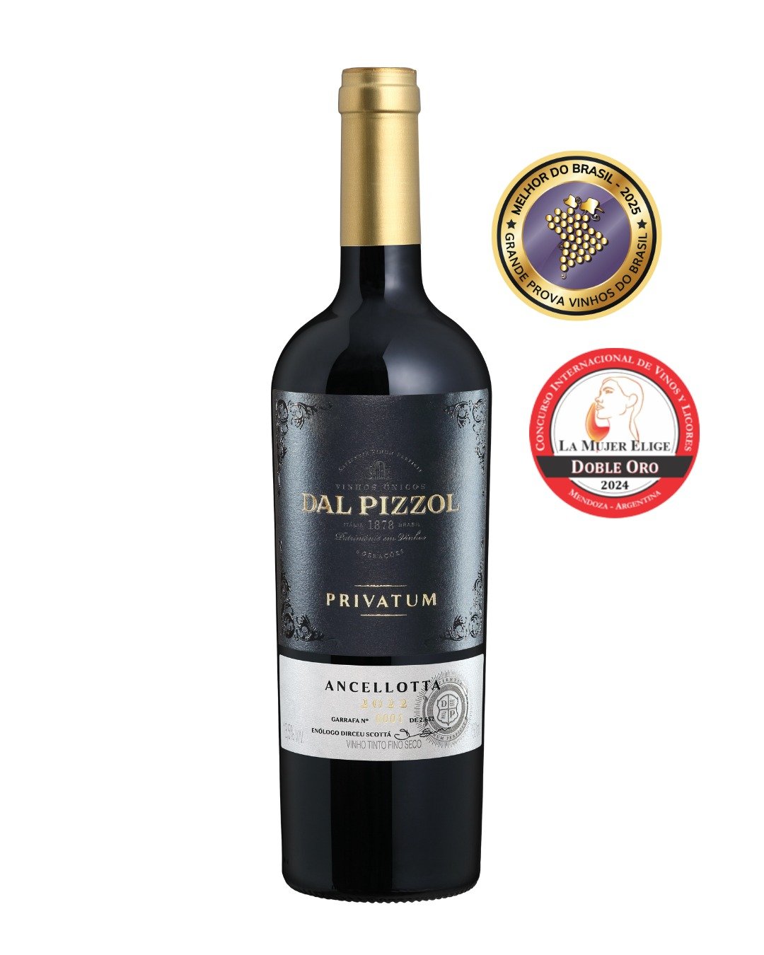 Vinho Tinto Privatum Ancellotta 2022 &ndash; Dal Pizzol
