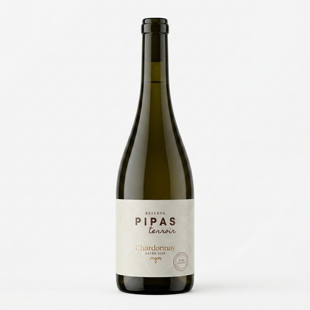 Vinho Reserva Chardonnay Pipas Terroir 750 ml — Safra 2025