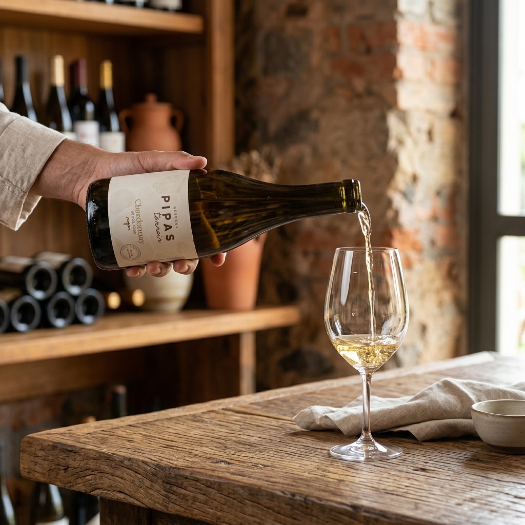Vinho Reserva Chardonnay Pipas Terroir 750 ml — Safra 2025