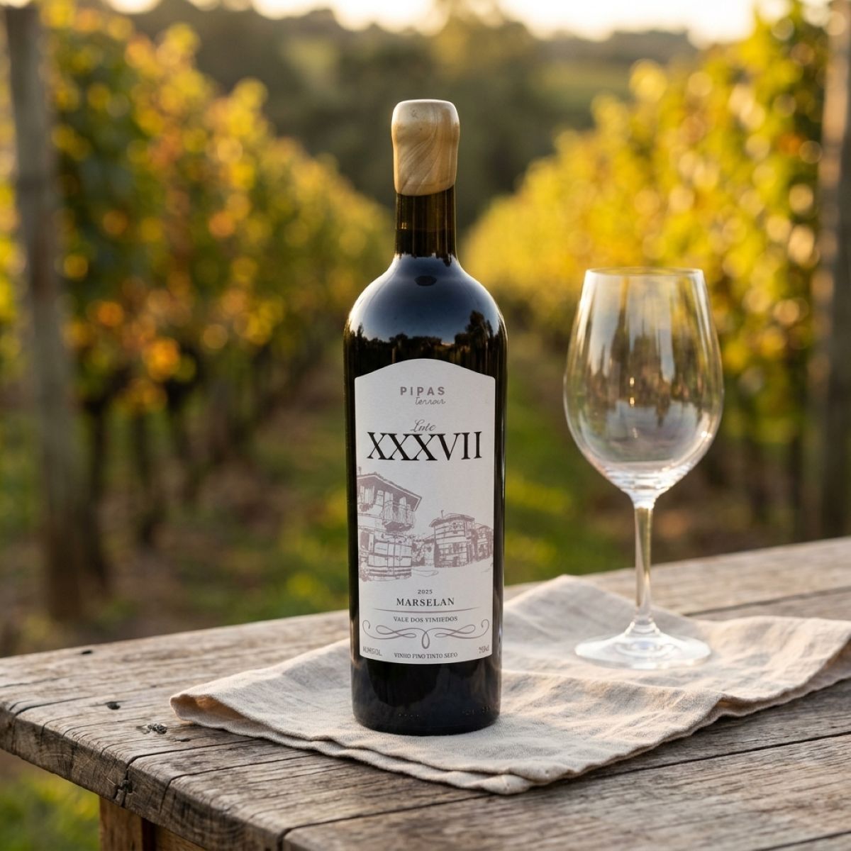 Vinho Ícone Marselan Lote 37 Pipas Terroir 750 ml — Safra 2025