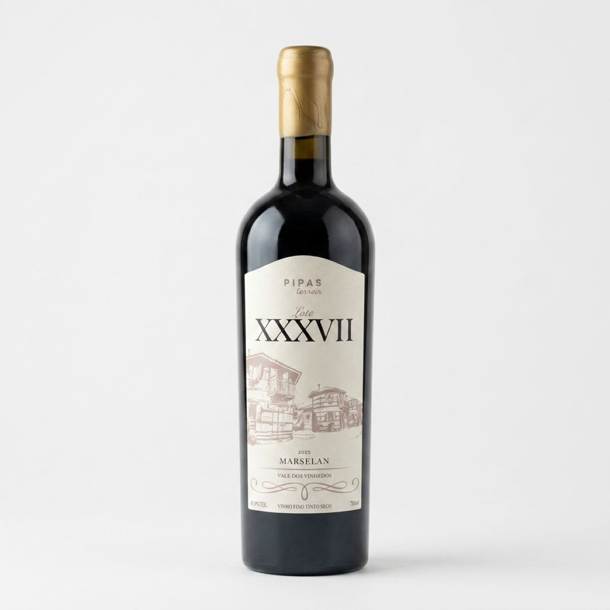 Vinho &Iacute;cone Tannat Lote 37 Pipas Terroir 750 ml &mdash; Safra 2025