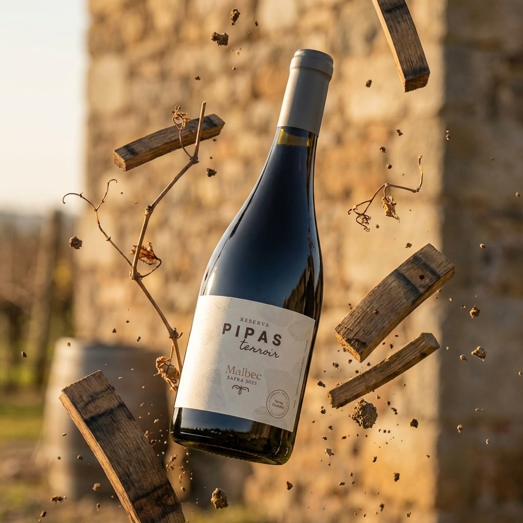Vinho Reserva Malbec Pipas Terroir 750 ml &mdash; Safra 2025