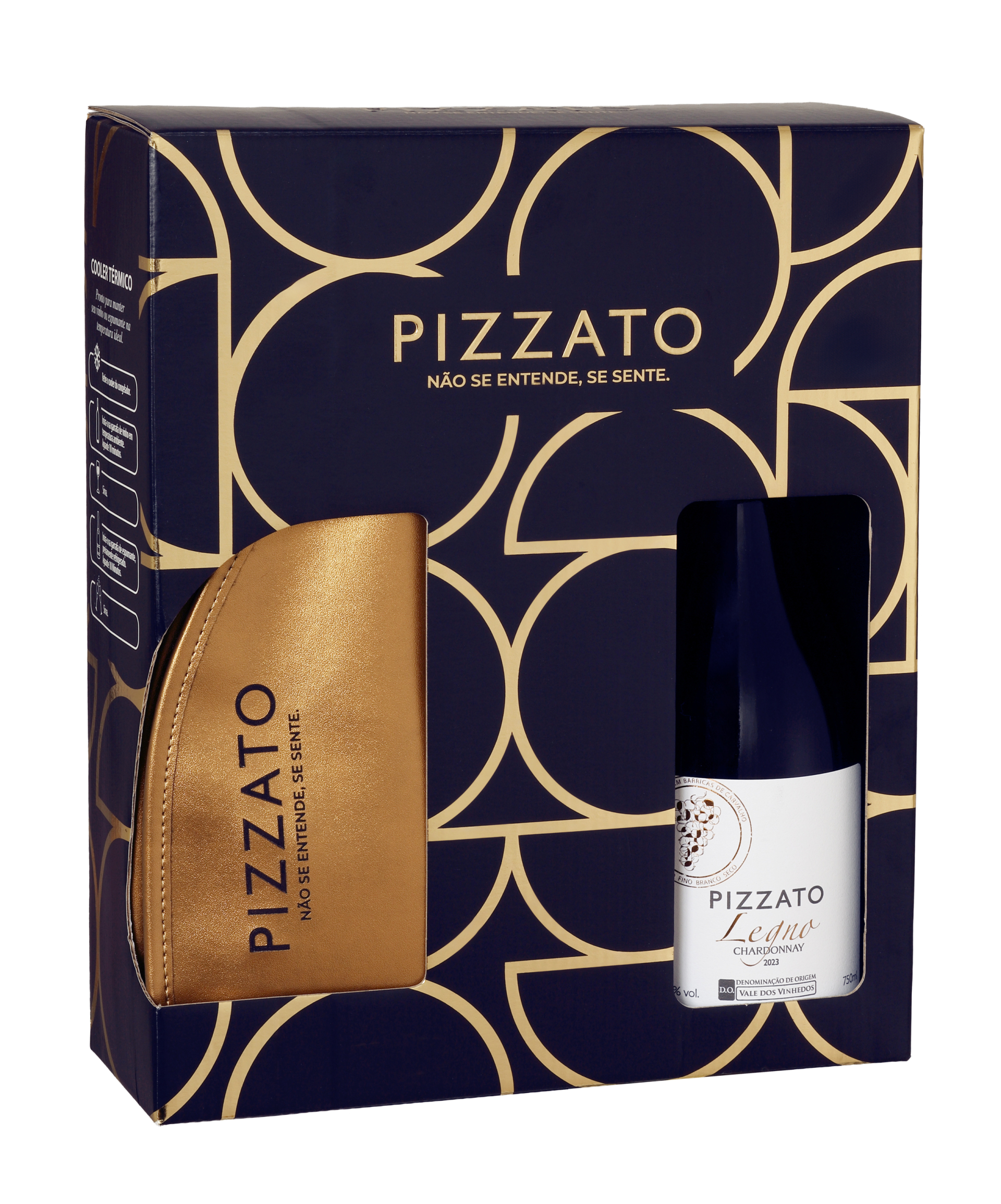 Kit Legno Chardonnay com Cooler térmico