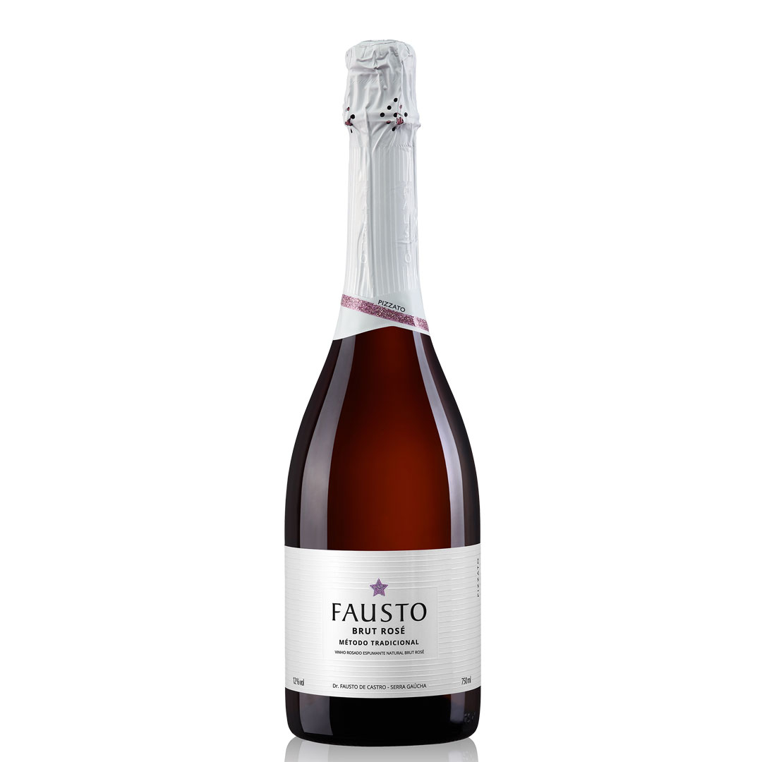 Fausto Brut Rosé Método Tradicional